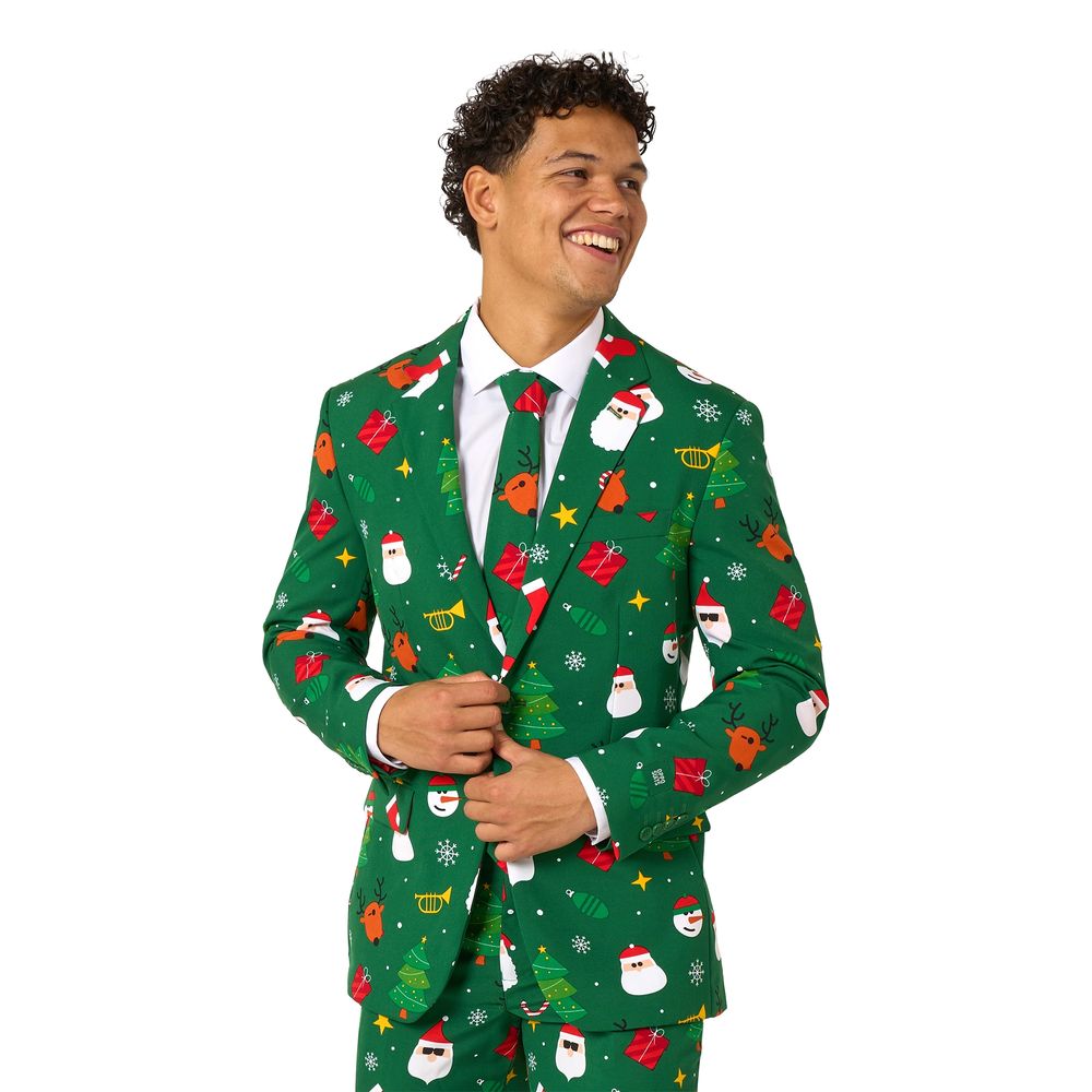 OppoSuits Festivity Green Joulupuku