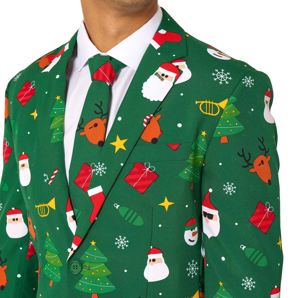 OppoSuits Festivity Green Joulupuku