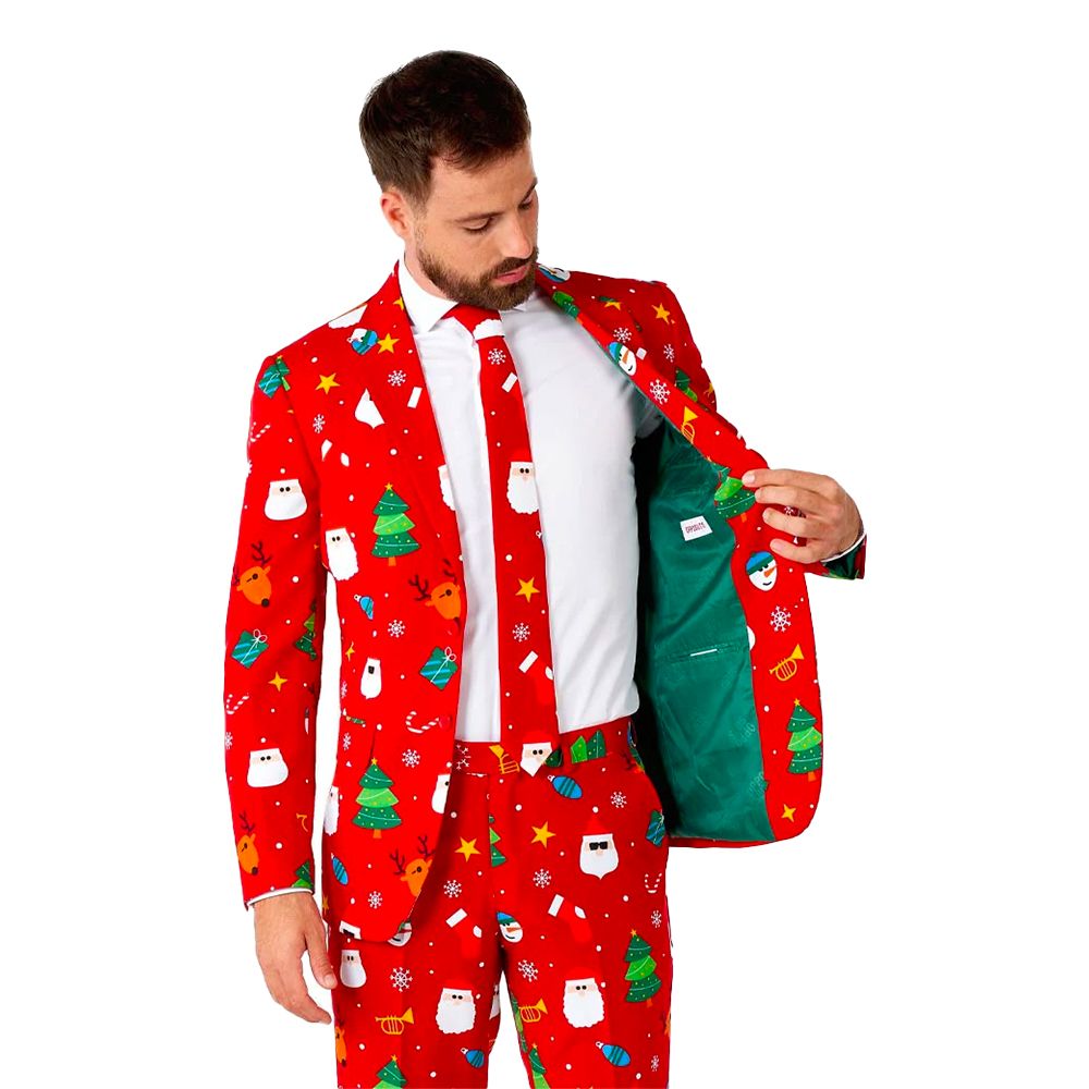 OppoSuits Festivity Red Puku
