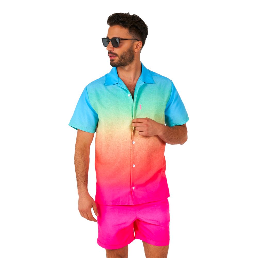 OppoSuits Funky Fade Shorts Kostume