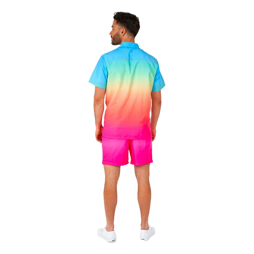 OppoSuits Funky Fade Shorts Kostume