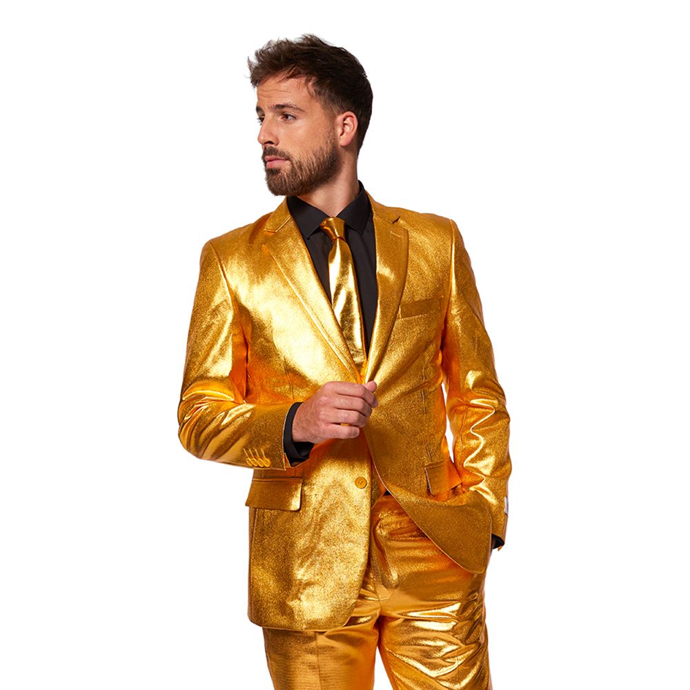 OppoSuits Groovy Gold Dress