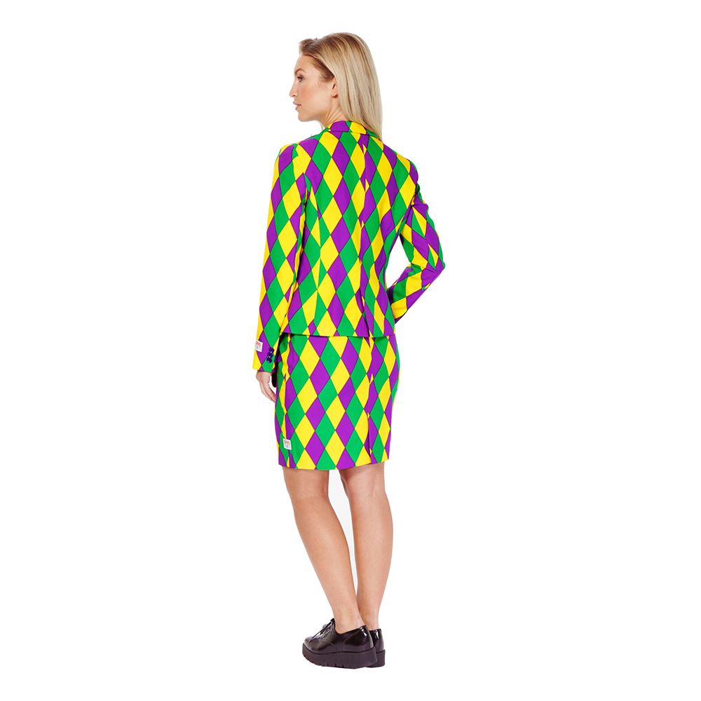 OppoSuits Harlequeen Dame Drakt