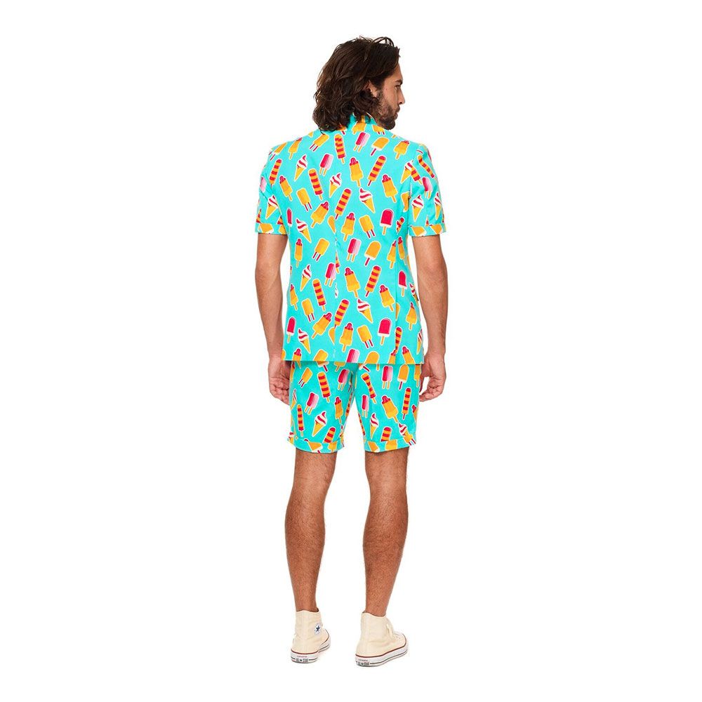 OppoSuits Iceman Shorts Kostym