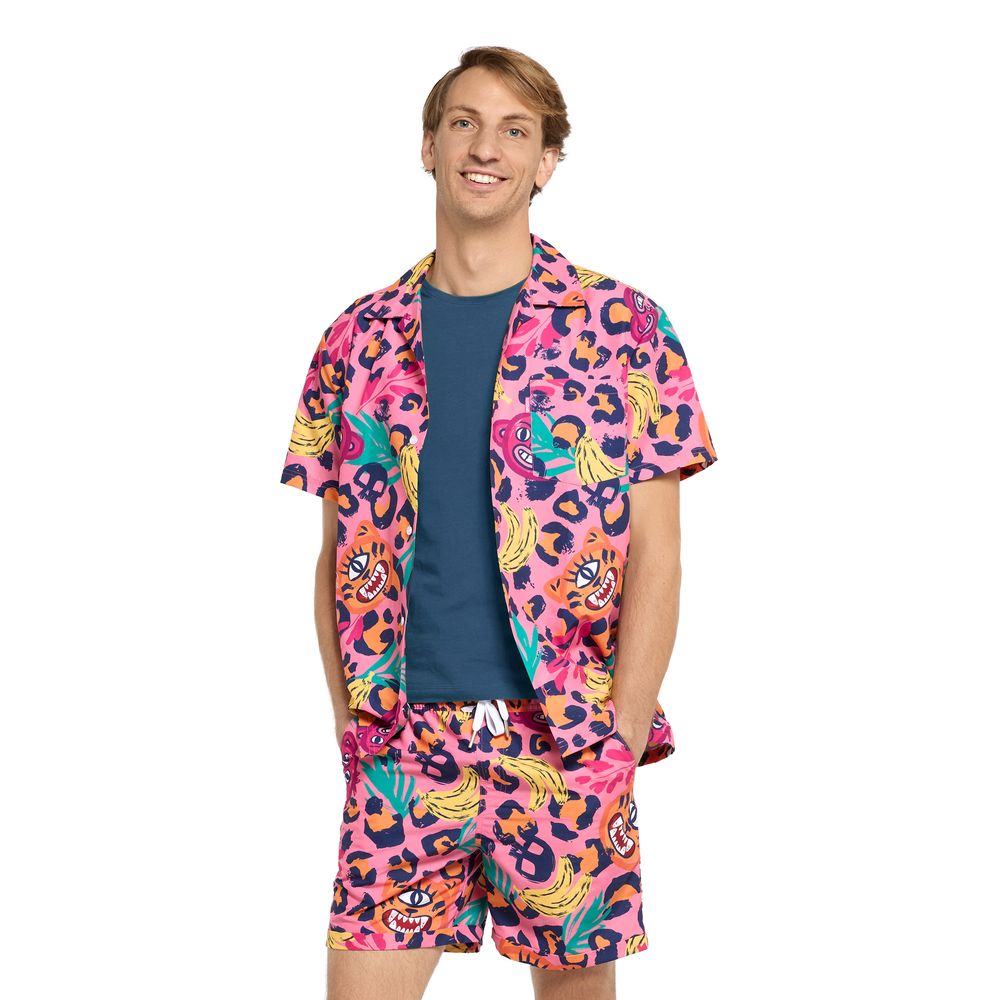 OppoSuits Jazzy Jungle Shorts Jakkesæt