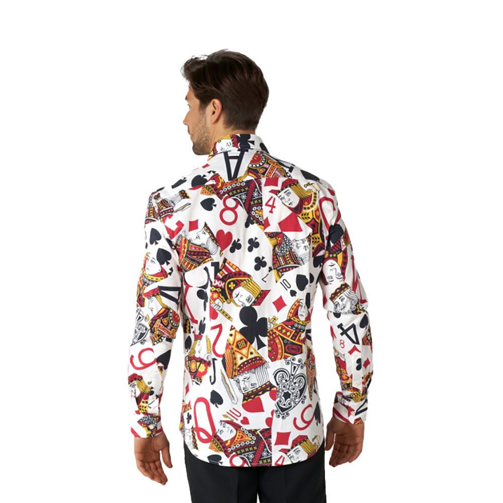OppoSuits King of Clubs Skjorte