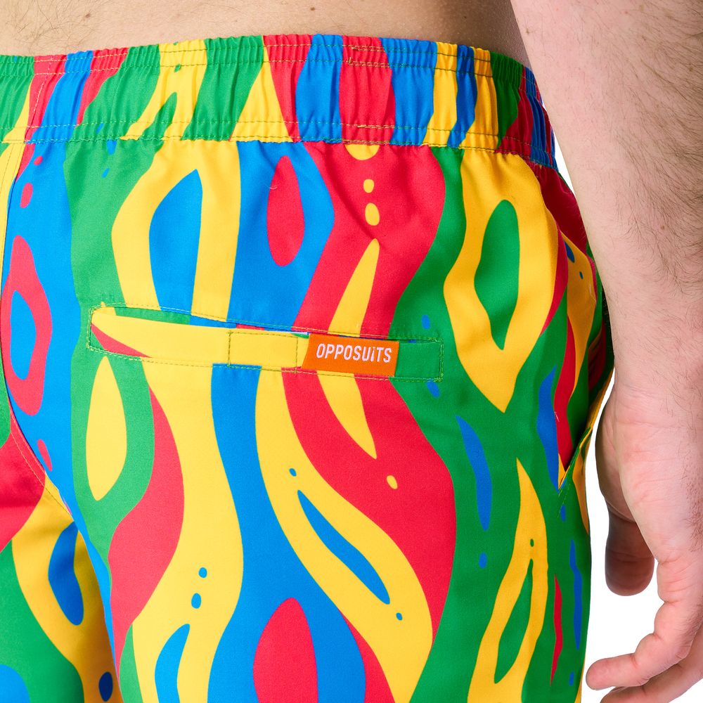 OppoSuits Loopy Lines Shorts Kostym