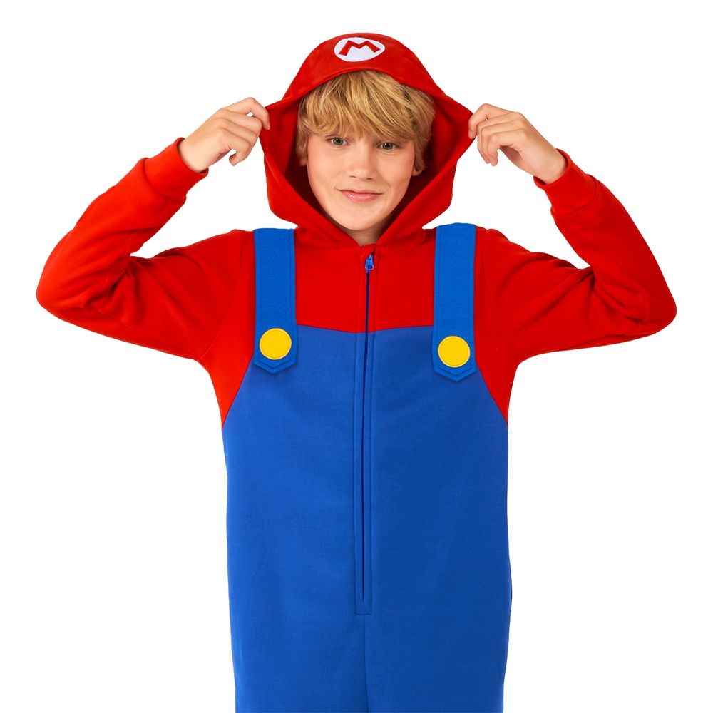 OppoSuits Mario Onesie Barn