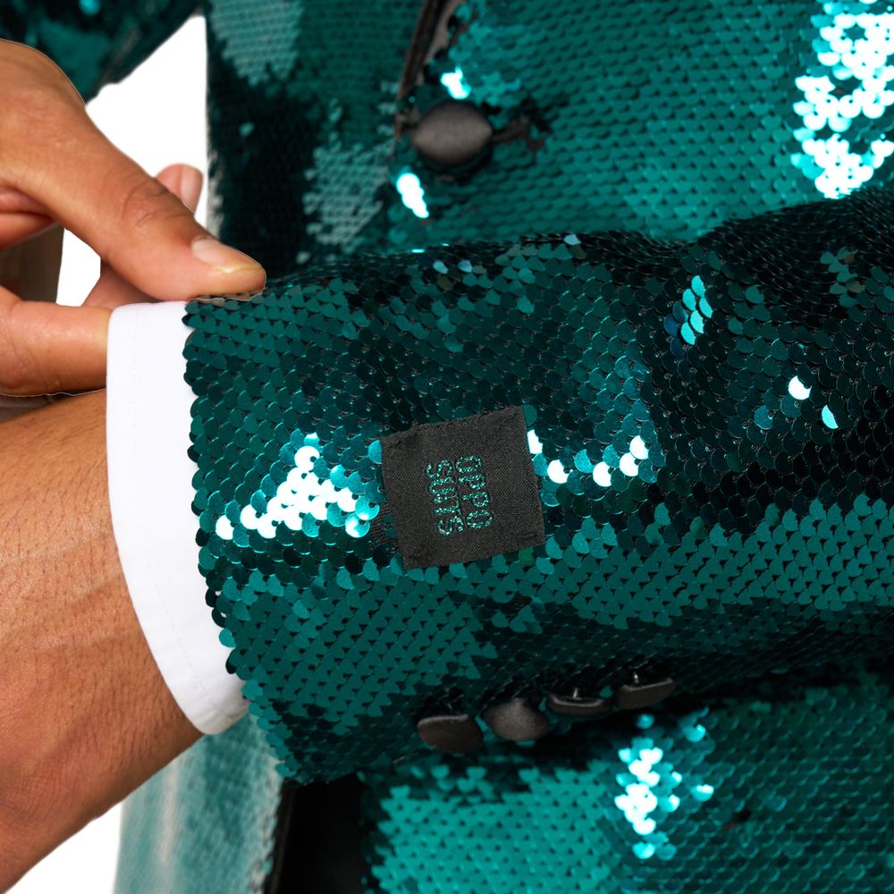 OppoSuits Paljettblazer Brilliant Grøn