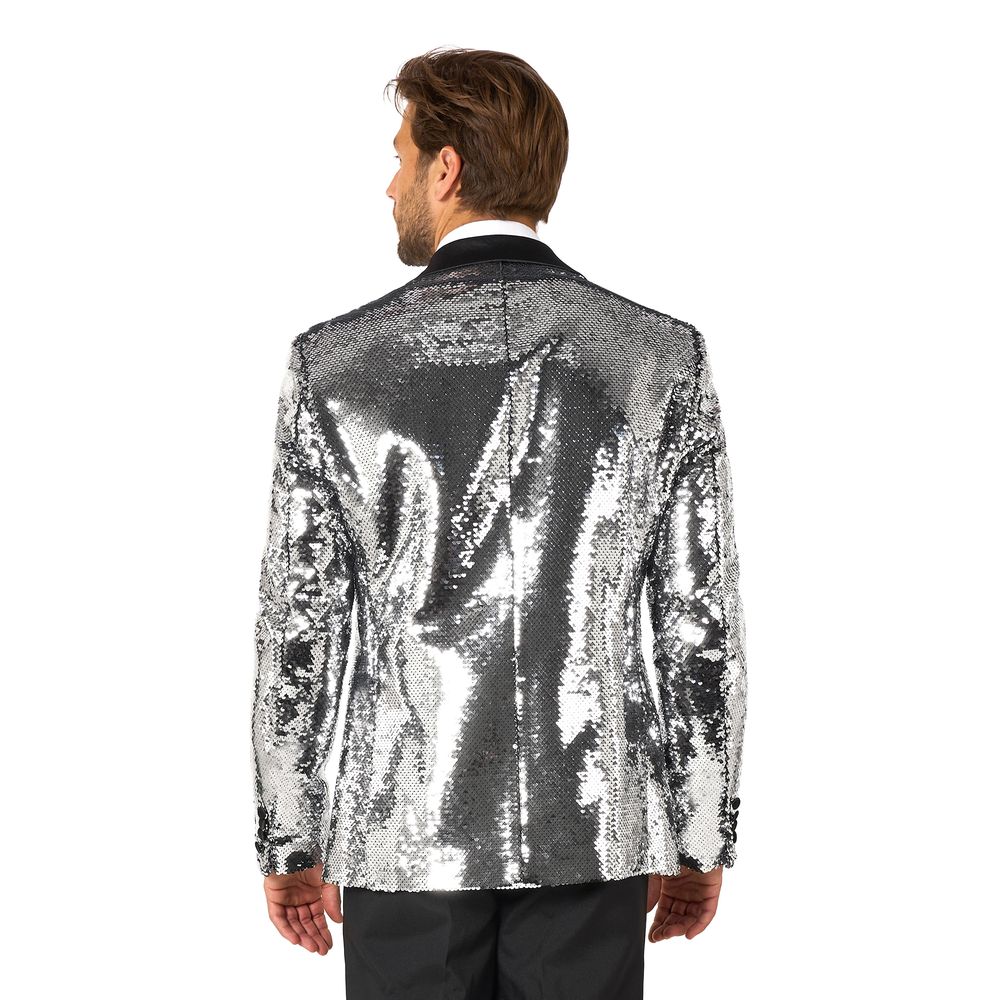 OppoSuits Paljettblazer Briliant Silver