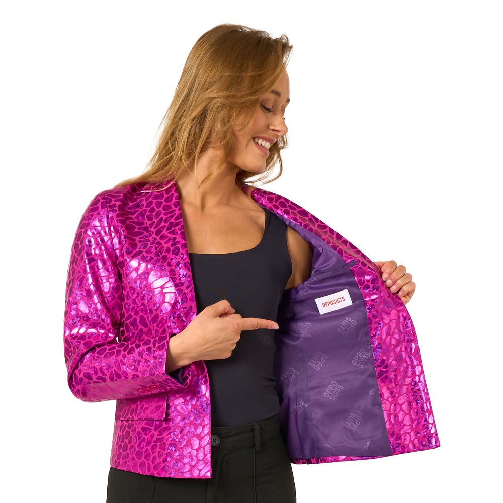 OppoSuits Peppy Pink Dame Blazer