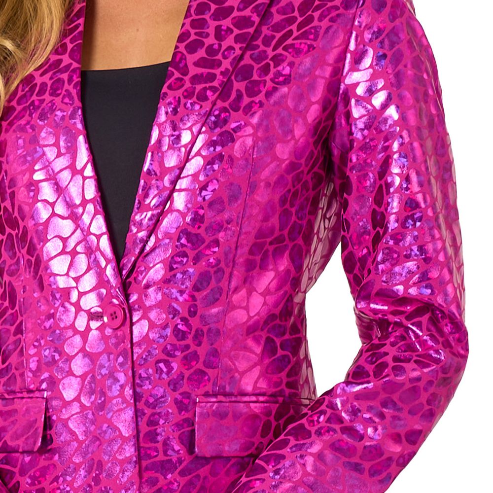 OppoSuits Peppy Pink Dame Blazer