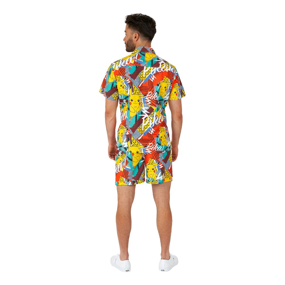 OppoSuits Pika Pikachu Shorts Jakkesæt