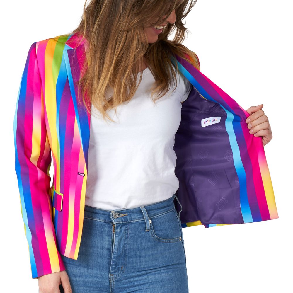 OppoSuits Rainbow Glaze Dame Blazer