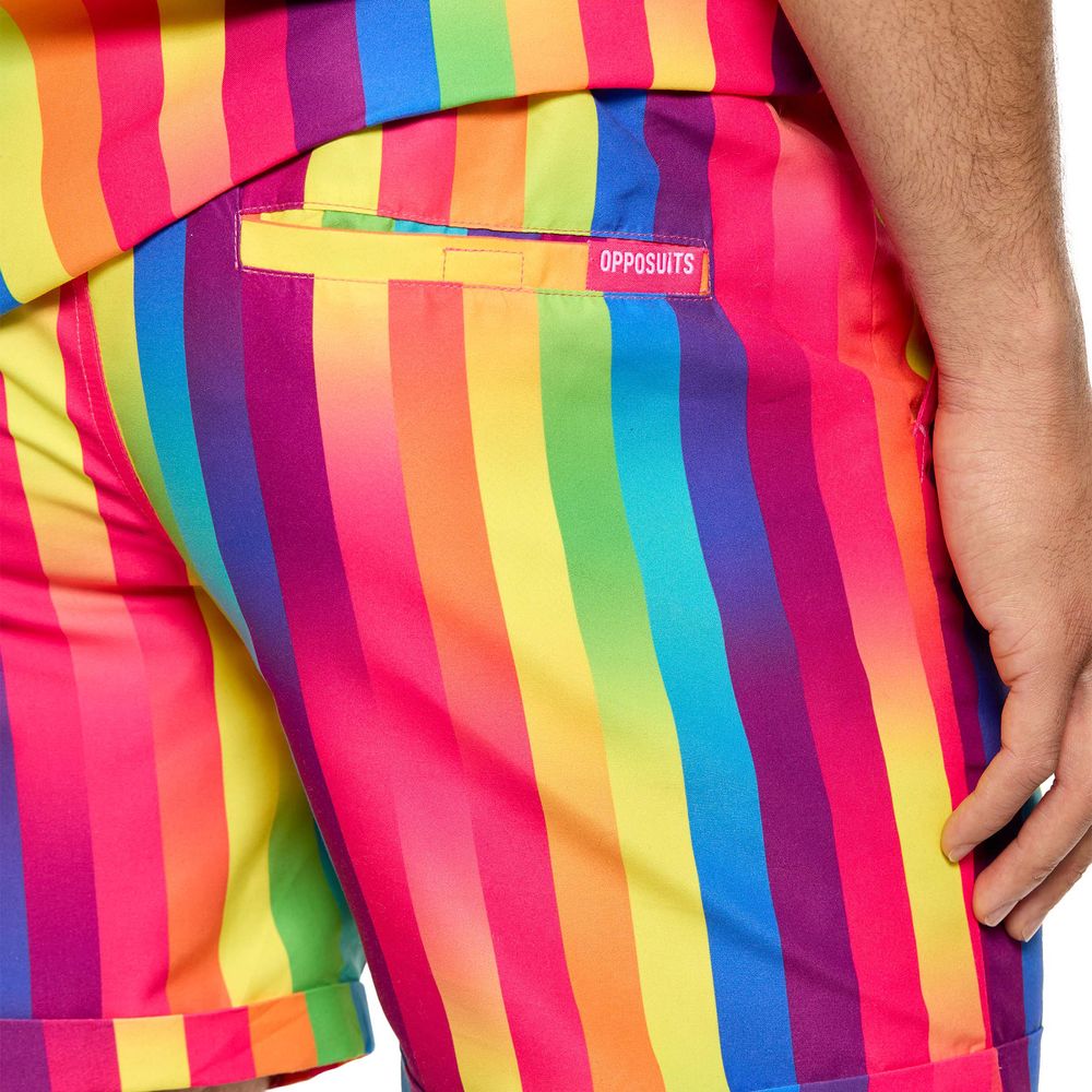 OppoSuits Rainbow Glaze Shorts Jakkesæt