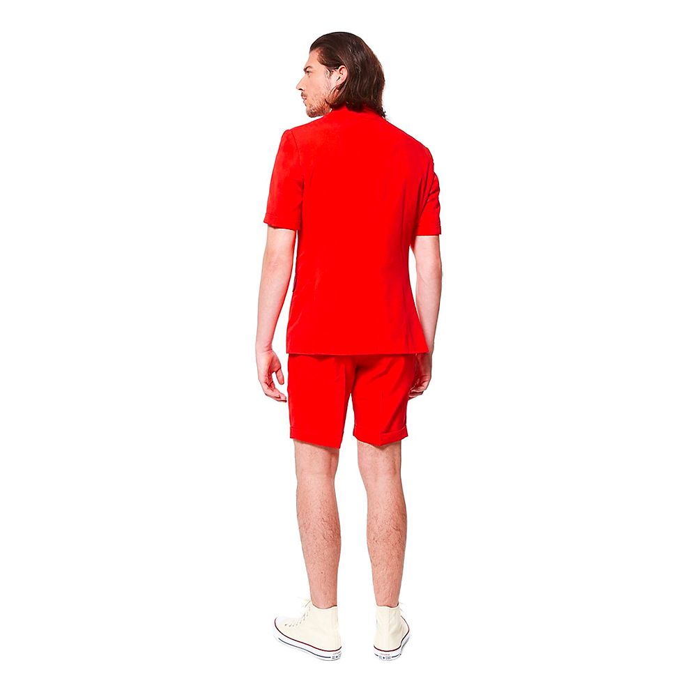OppoSuits Red Devil Shorts Kostym