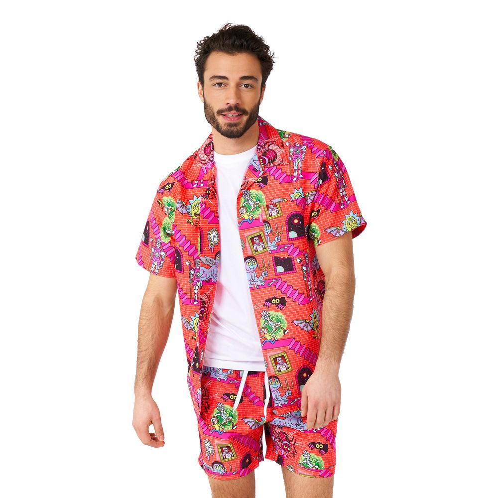 OppoSuits Rick & Morty Shorts Jakkesæt