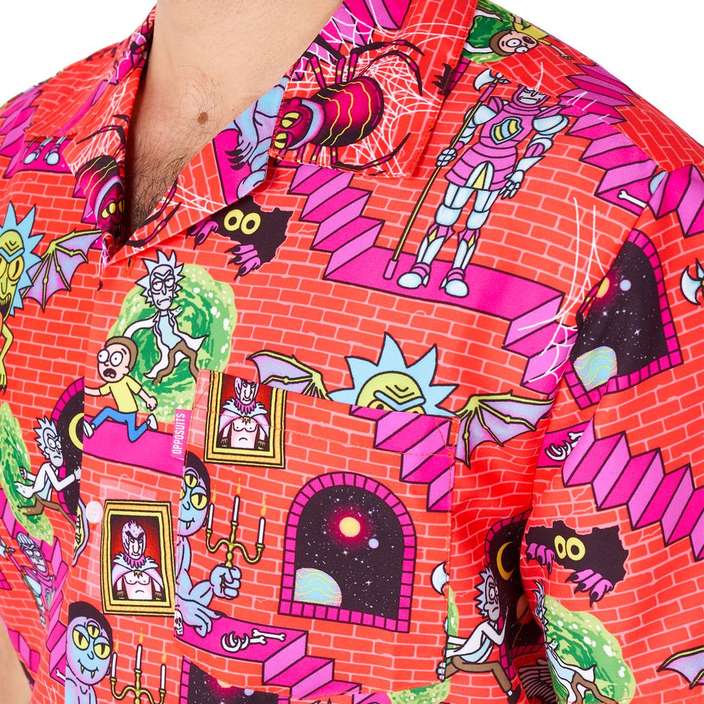 OppoSuits Rick & Morty Shorts Jakkesæt