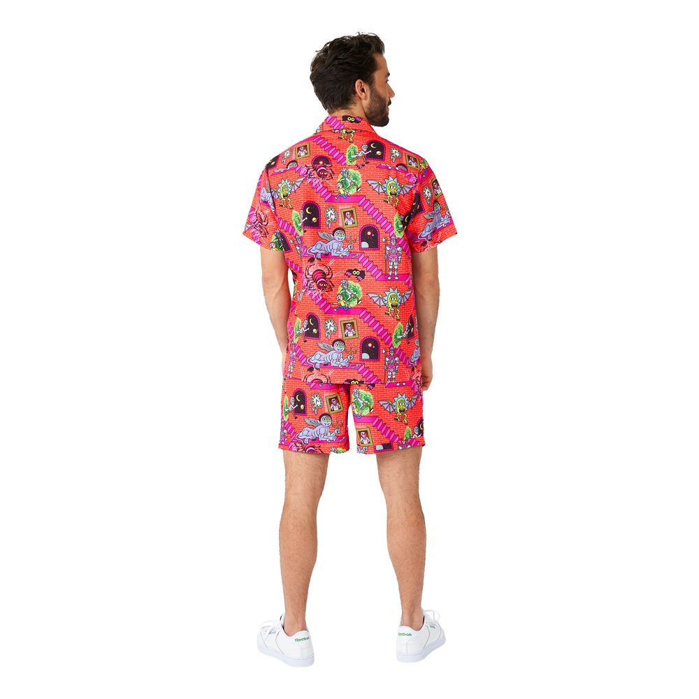 OppoSuits Rick & Morty Shorts Jakkesæt
