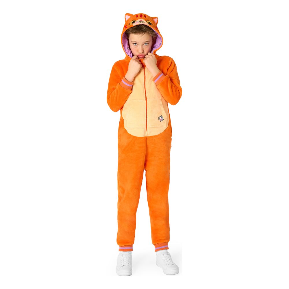 OppoSuits Rød Kat Børne Onesie