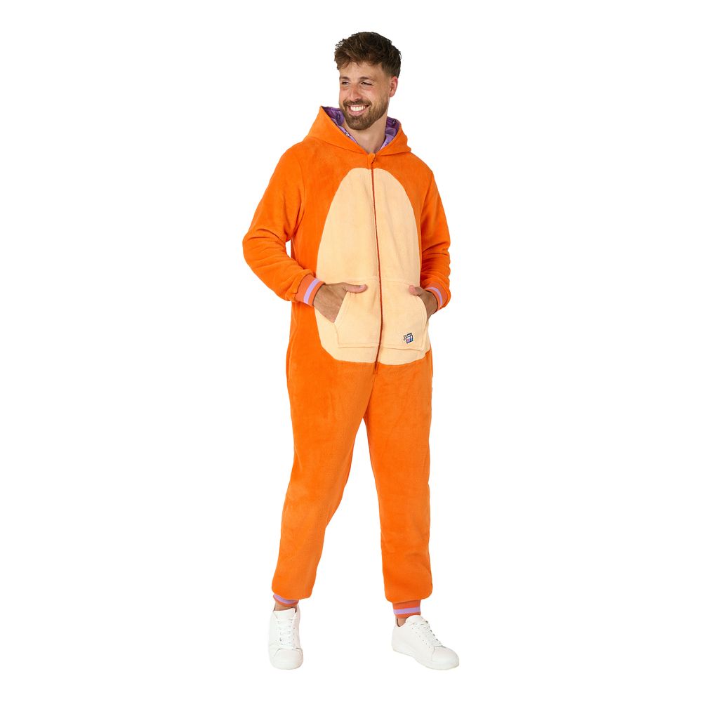 OppoSuits Rød Kat Onesie