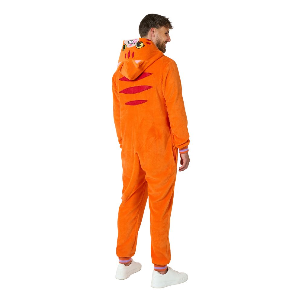 OppoSuits Rød Kat Onesie