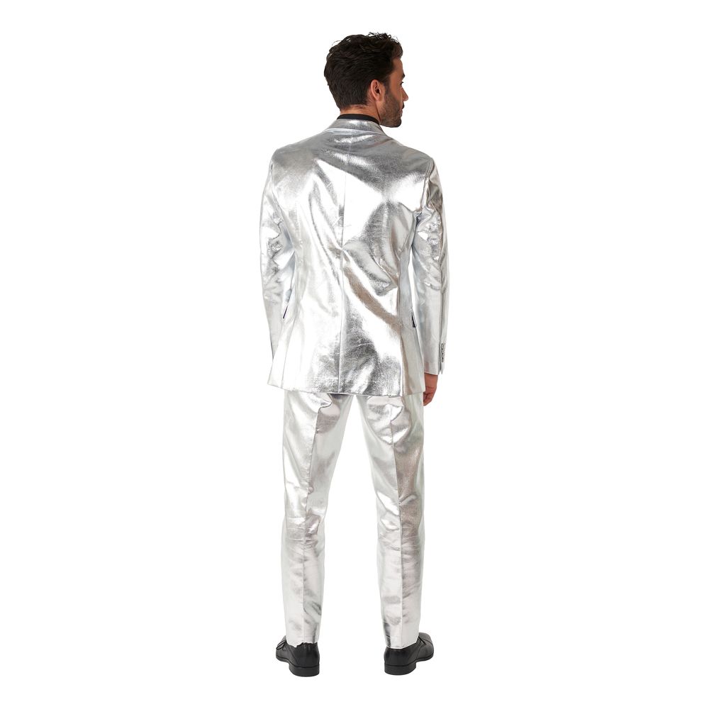 OppoSuits Shiny Jakkesæt Sølv