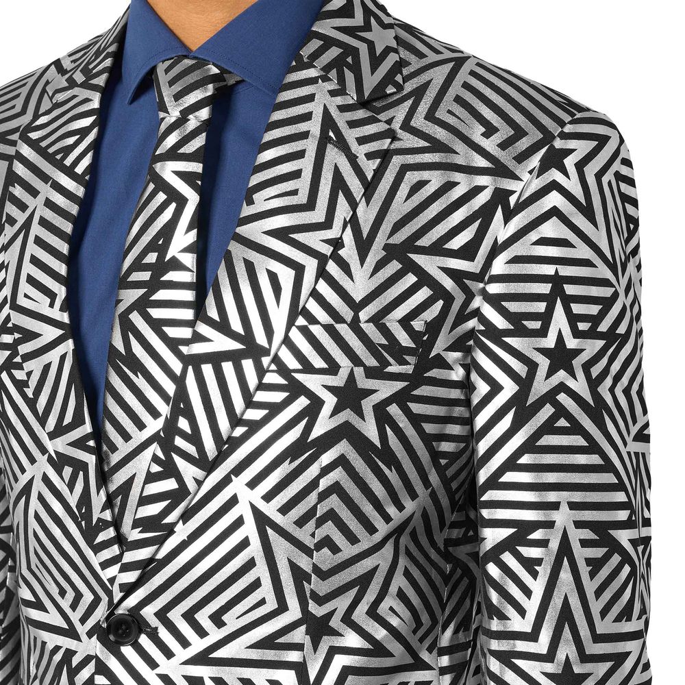 OppoSuits Silver Geo Star Puku