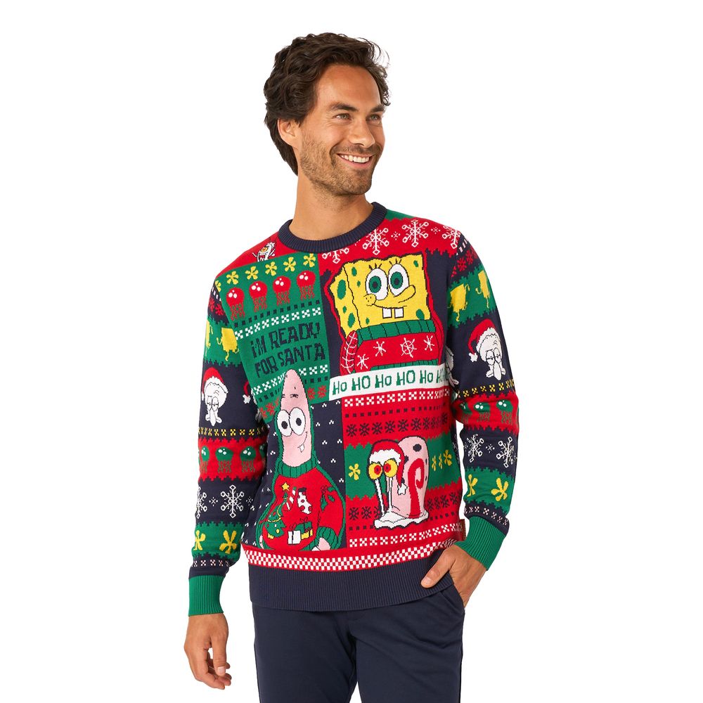 OppoSuits SvampeBob Firkant Juletrøje