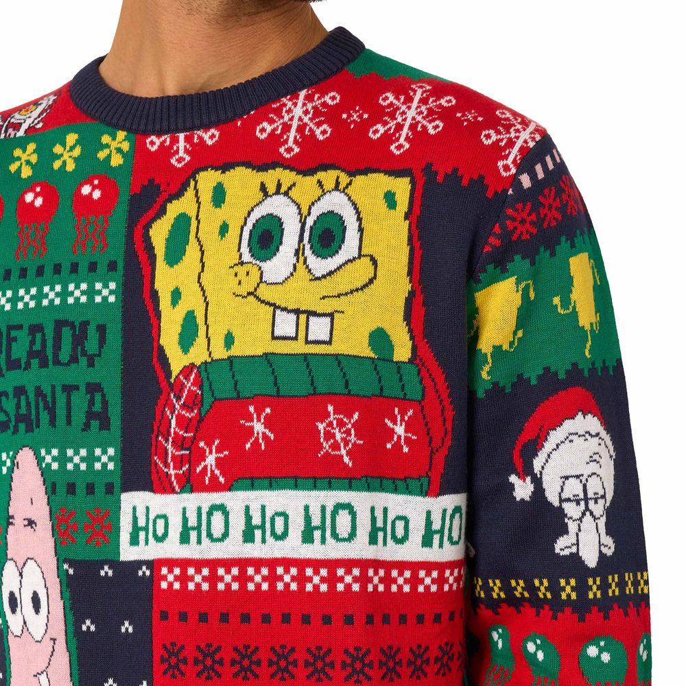 OppoSuits SvampeBob Firkant Juletrøje
