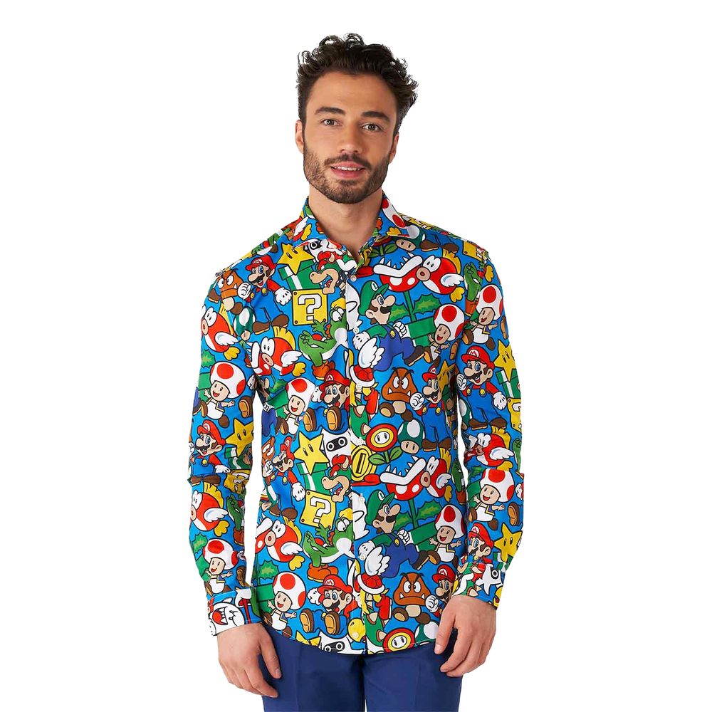 OppoSuits Super Mario Skjorta