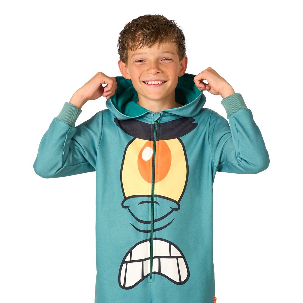 OppoSuits SvampBob Firkant Plankton Børne Onesie