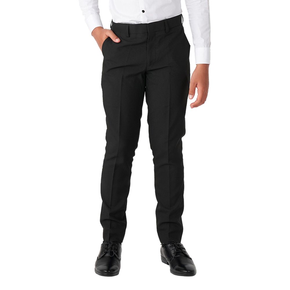 OppoSuits Teen Jet Set Black Smoking