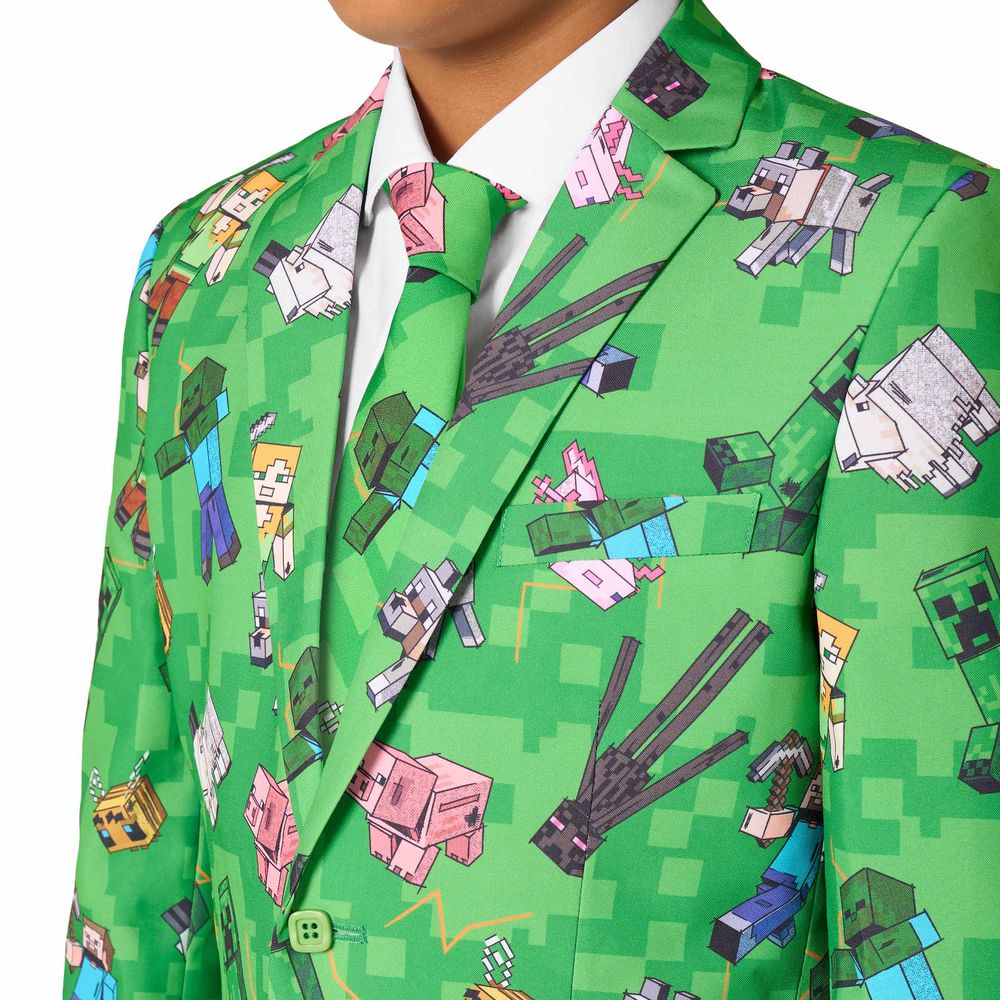 OppoSuits Teen Minecraft Jakkesæt