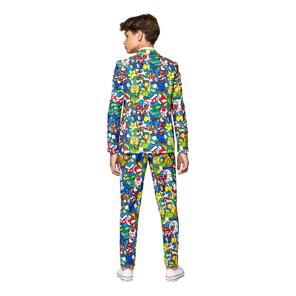 OppoSuits Teen Super Mario Kostym