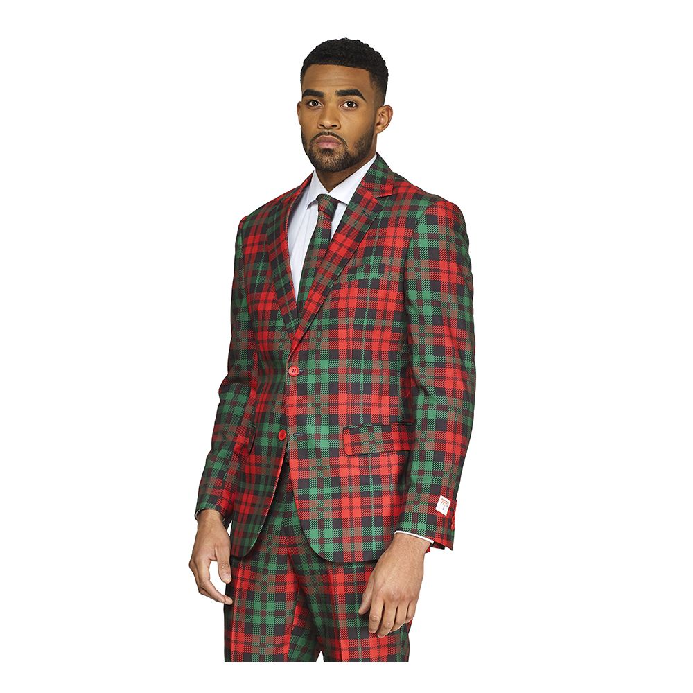 OppoSuits Trendy Tartan Kostym