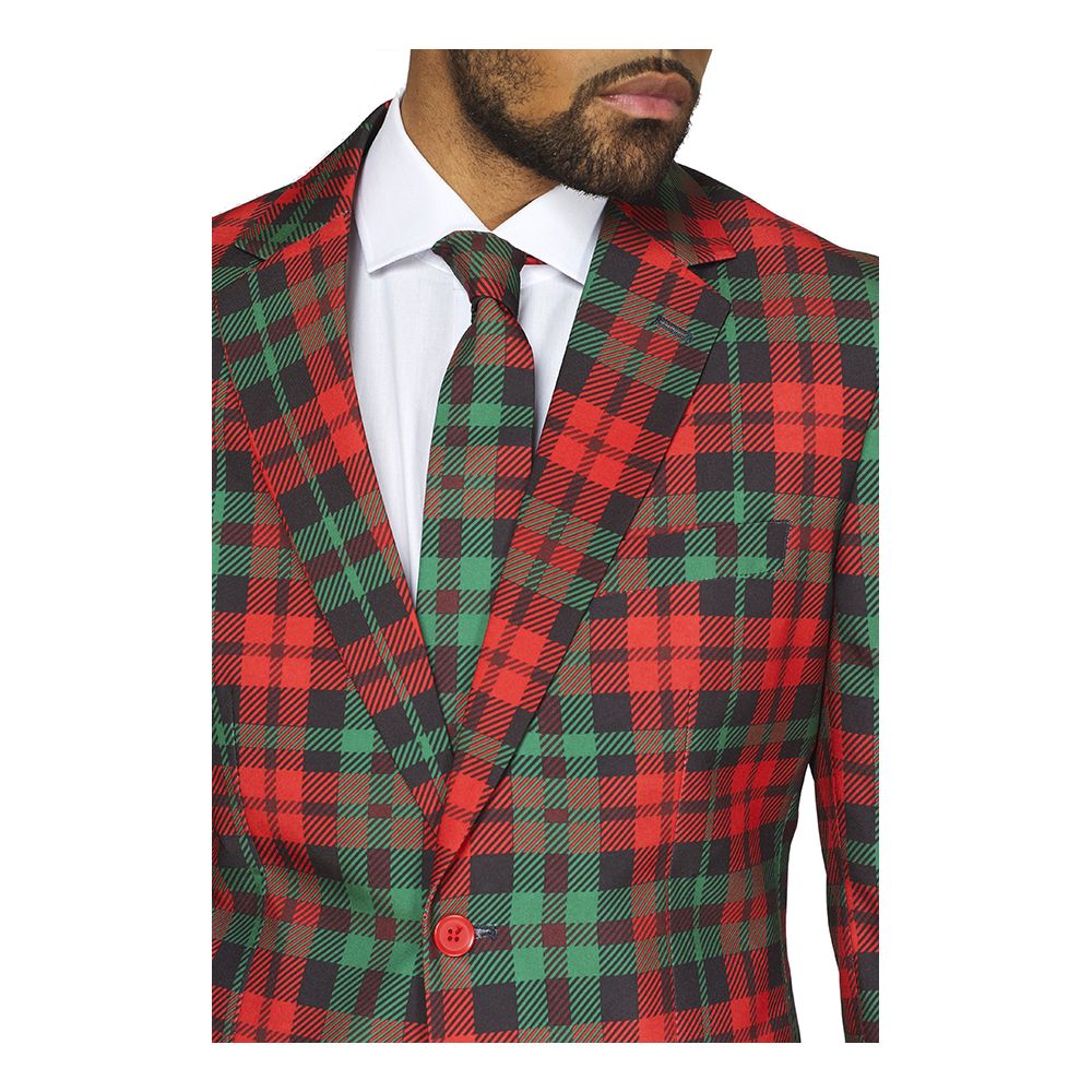 OppoSuits Trendy Tartan Kostym