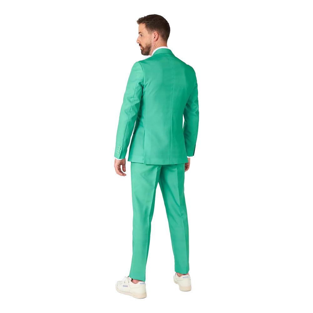 OppoSuits Trendy Turquoise Jakkesæt