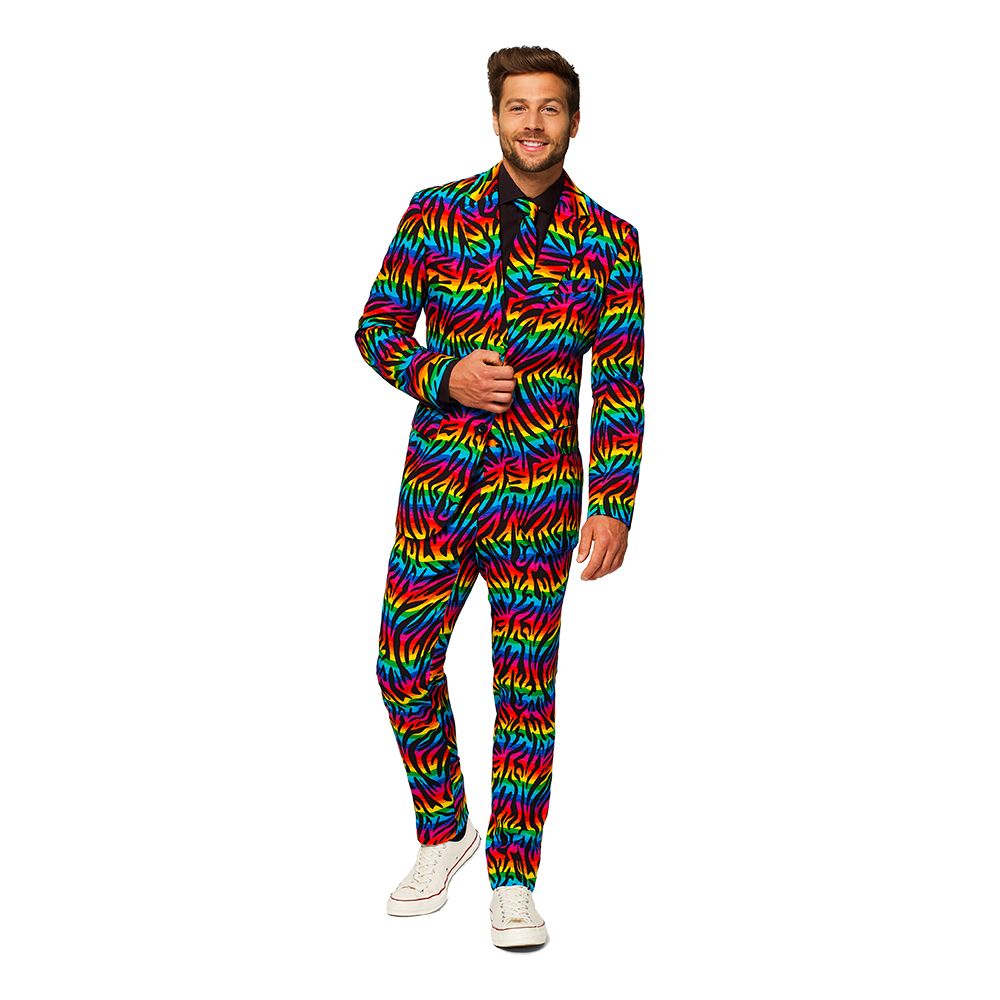 OppoSuits Wild Rainbow Kostym