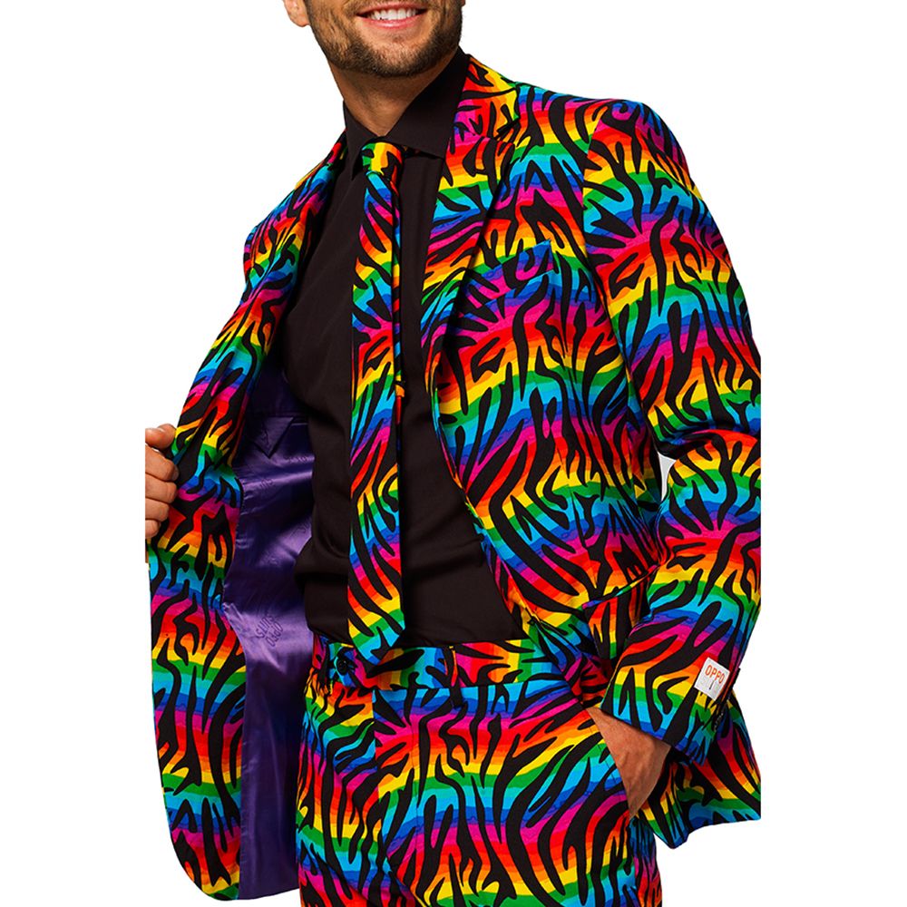 OppoSuits Wild Rainbow Kostym