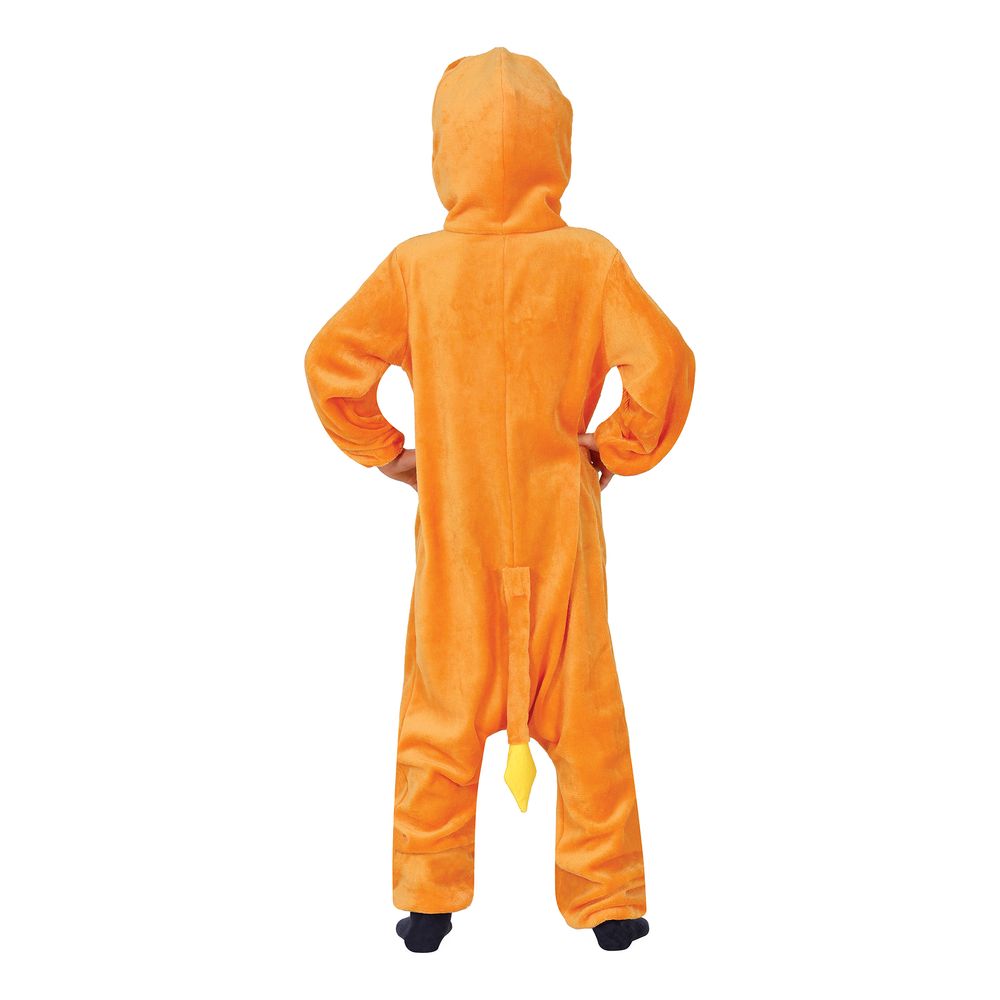 Orange Drage Børnekostume