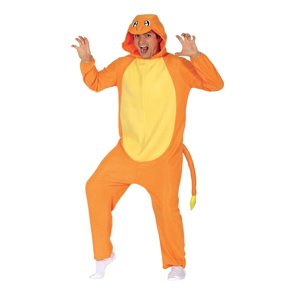 Orange Drake Kostyme