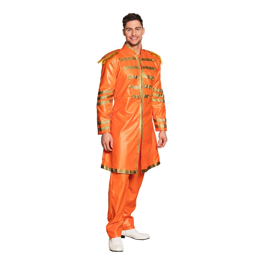 Oransje Sergeant Pop Drakt