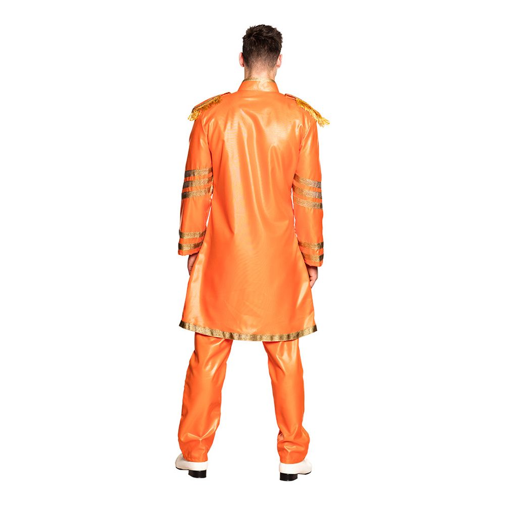 Oransje Sergeant Pop Drakt