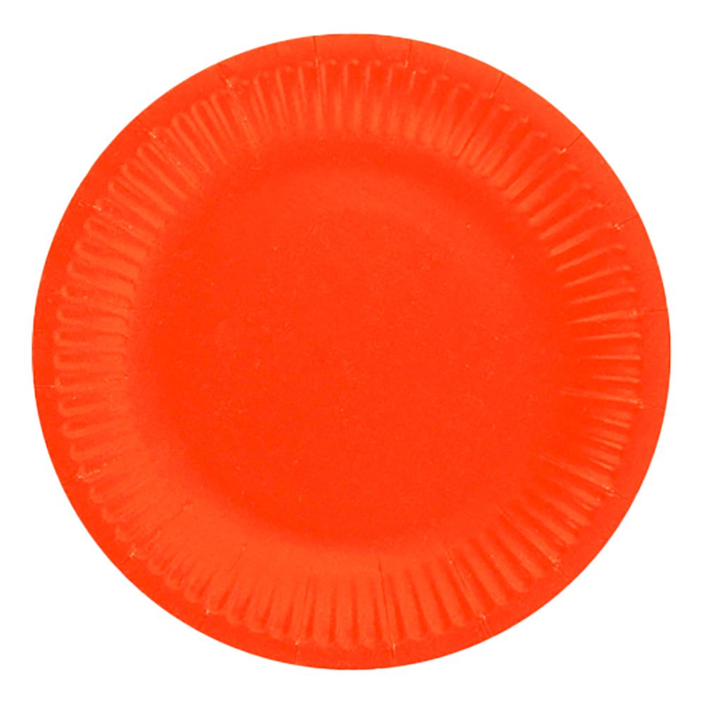 Orange Paptallerkener