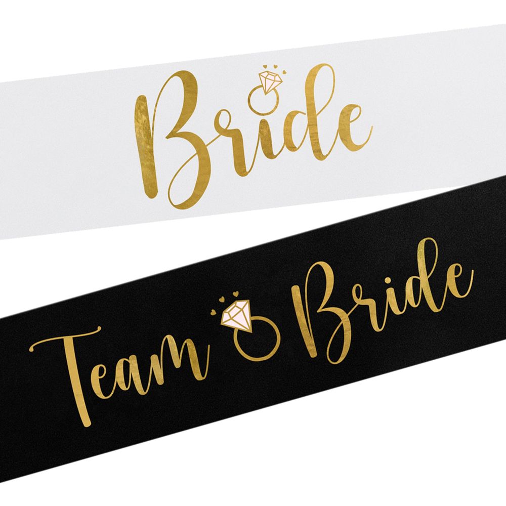 Ordensbånd Bride & Bride Squad Svart/Hvit