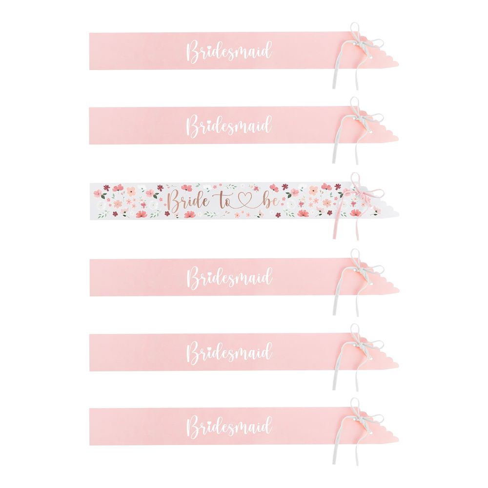 Ordensband Bride To Be & Bridesmaid Kit