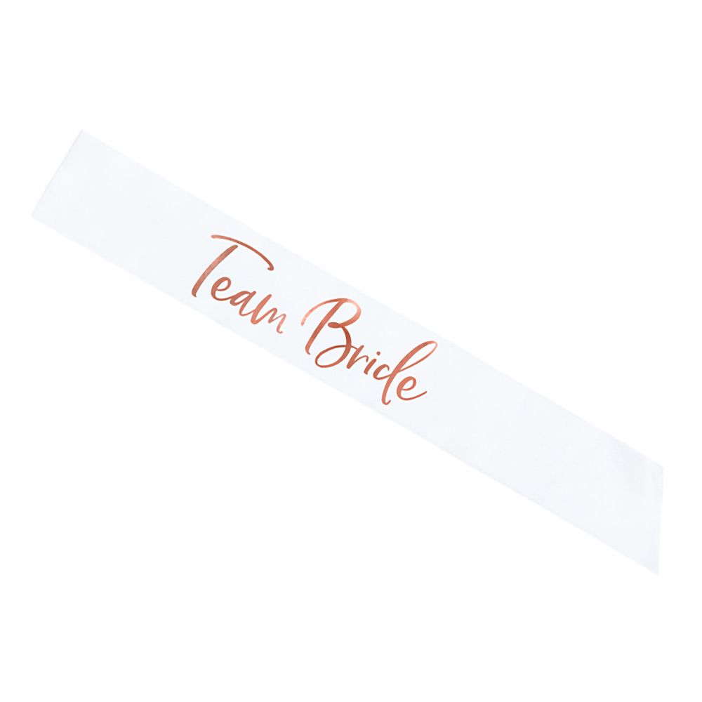 Ordensbånd Team Bride Hvit/Rosé