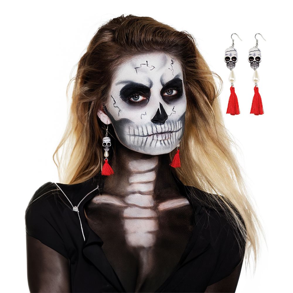 Øredobber Day of the Dead Hodeskalle