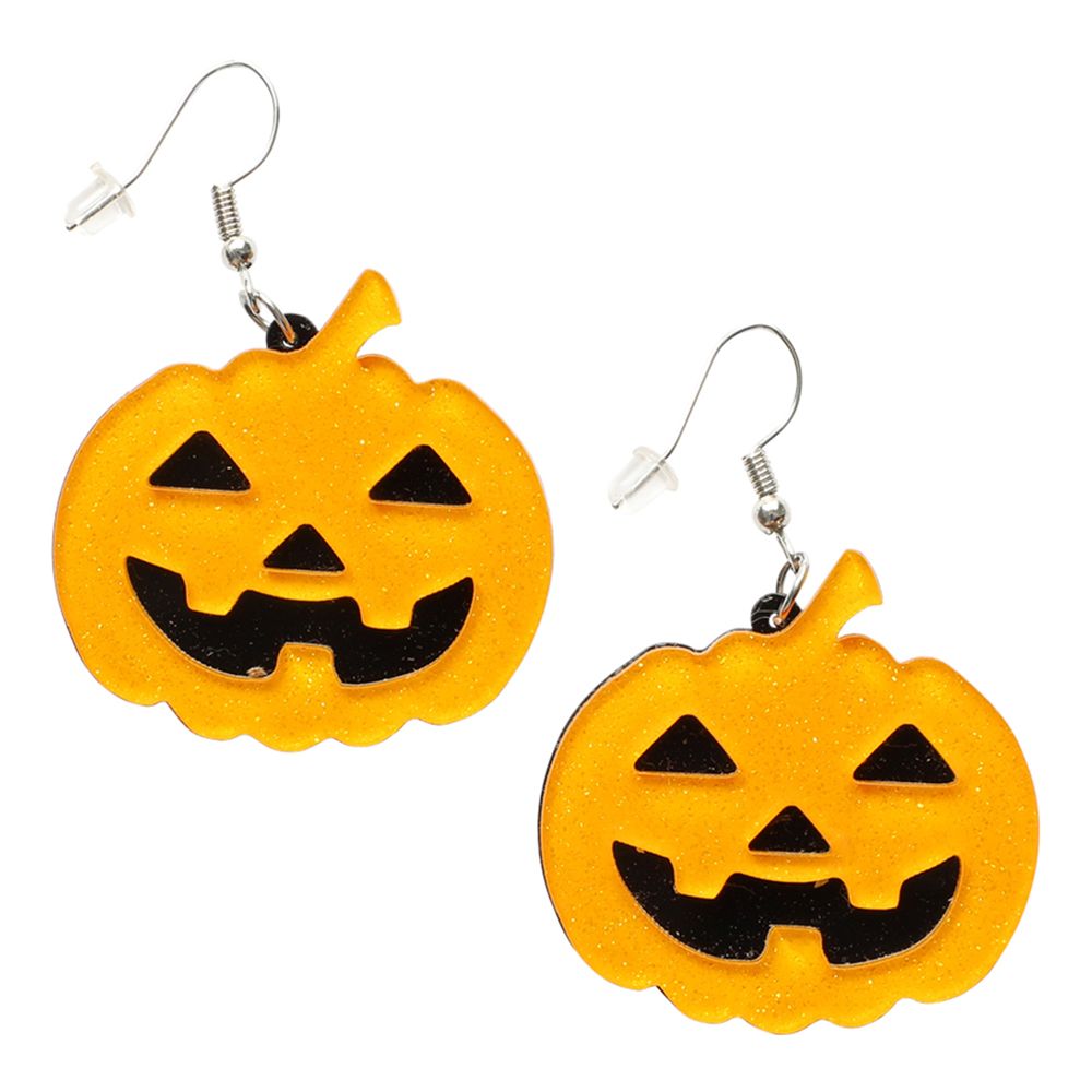 Øreringe Halloween-græskar